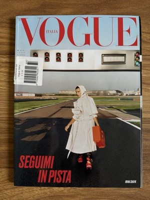 CARLOS SAINZ Charles Leclerc VOGUE Magazine Italia May 2024 IRINA SHAYK New
