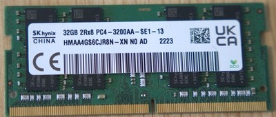 32GB 2Rx8 PC4-3200AA-SE1-13
