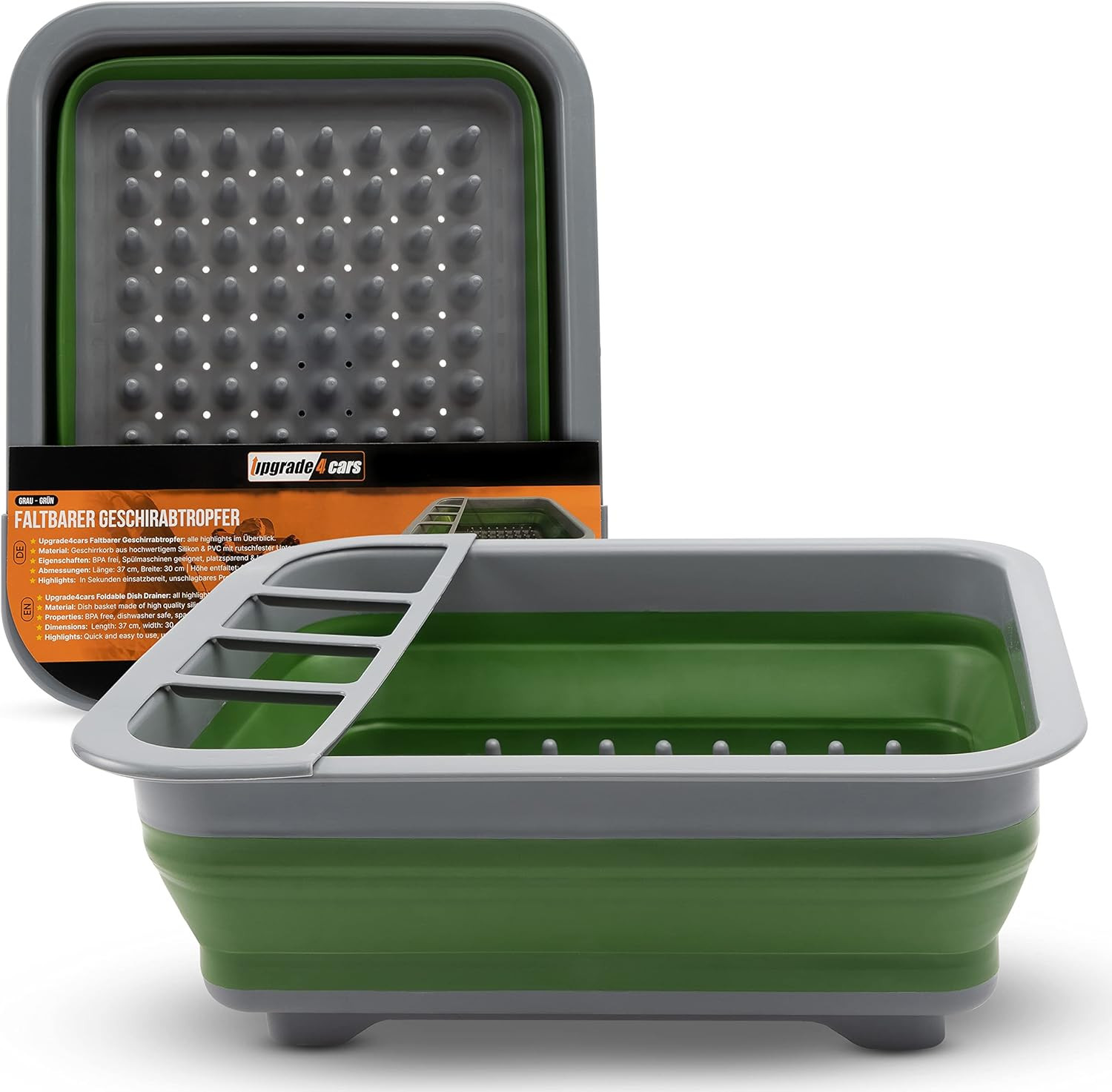Scolapiatti Silicone Pieghevole Premium | Rinnova la tua Cucina Oggi