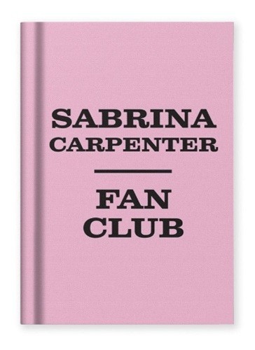 A7 Notebook Sabrina Carpenter Mini Diary Pocket Hardback - Pink Lined Notepad