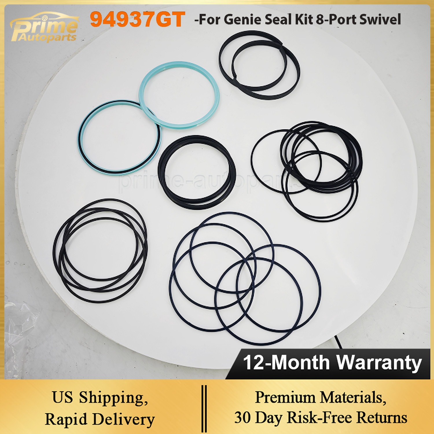 94937GT Seal Kit 8-Port Swivel For Genie S-40/45/60/65/60X S-80/85/80X Z-60/34