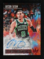 2018 Panini Court Kings High Signatures Ruby 23/25 Jayson Tatum #HC-JTT Auto uk2