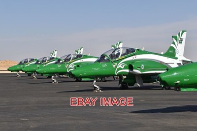 FOTO FLUGZEUG DIE SAUDI FALKEN AUF DEM WDS2026 THE SAUDI HAWKS DISPLAY TEAM JETZT OVP