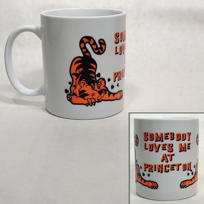 Princeton University Tigers Mug Mascot Somebody Loves Me Family Collegiate