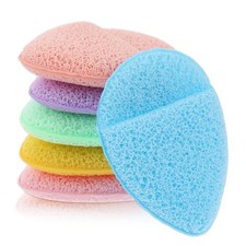 6 PCS Face Sponges for Cleansing and Exfoliating Facial Sponges for Washing F...