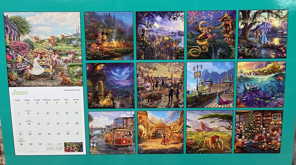 Disney Dreams Collection by Thomas Kinkade Studios 2026 Wall