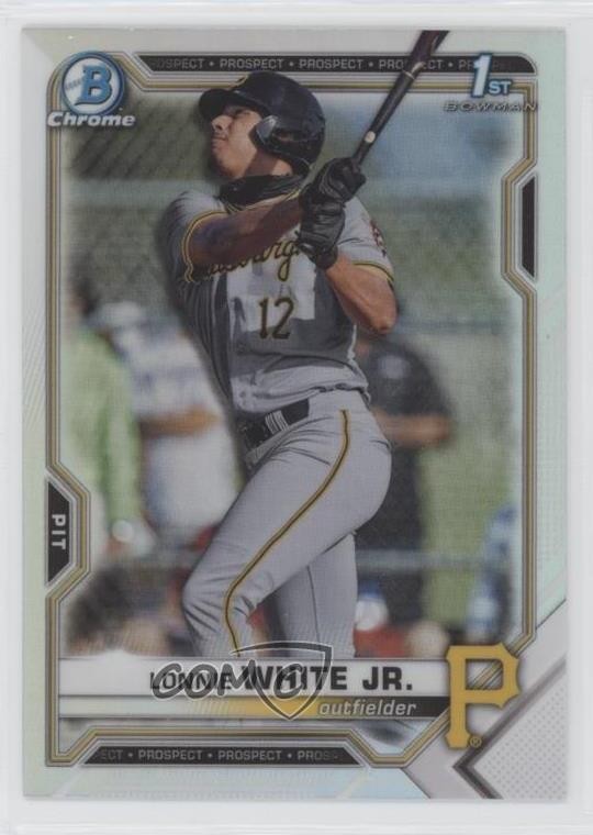 2021 Bowman Draft Chrome Refractor Lonnie White Jr #BDC-28 0x09
