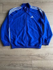 Adidas Primegreen Blue Track Jacket Full Zip UK 36-38