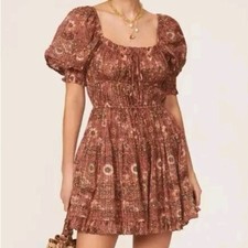 Ulla Johnson Juniper Mini Dress In Rosebud Crimson Size 4