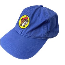 Buc-ee  s Beaver Logo Strapback Hat Blue One Size