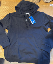 Adidas Originals Adicolor Essentials Fleece Hoodie Black Women's Size Medium