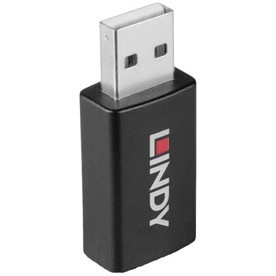 LINDY USB 2.0 Adapter  Data-Blocker with Battery Charging 1.2