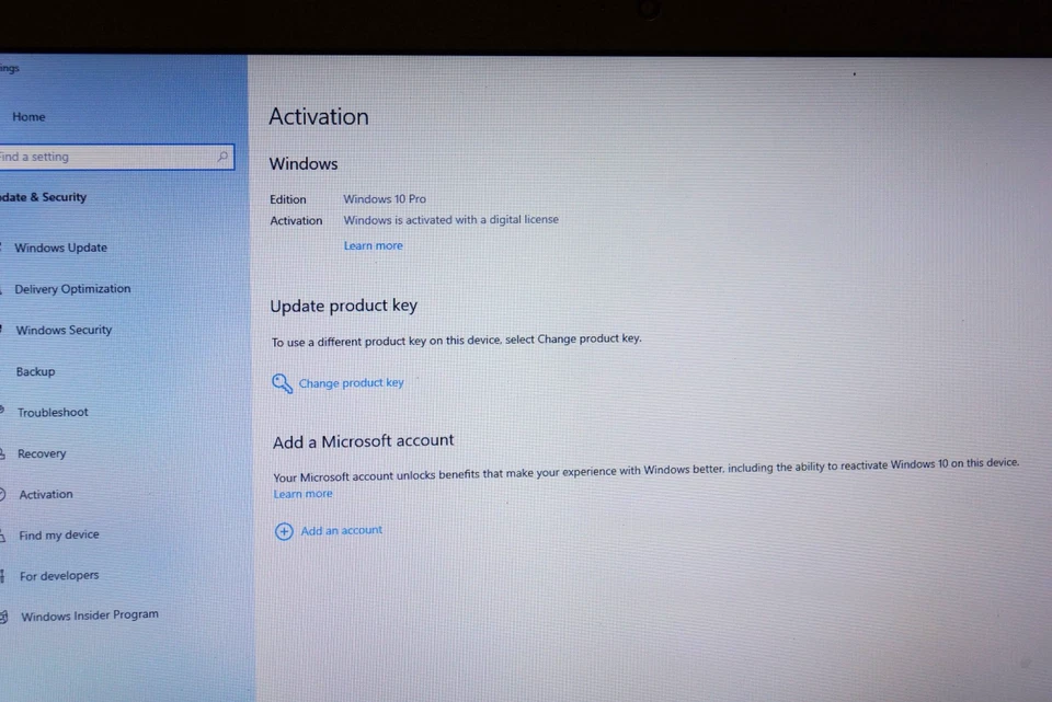 Versión activa 22H2 WIN 10PRO Toshiba C70-A @2,40 GHz, 6 GB de RAM, HDD de 1 TB Foto 4 de 4
