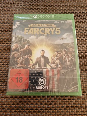 NEU XBOX BOX Far Cry 5 Gold Editon Game Spiel für Sammler
