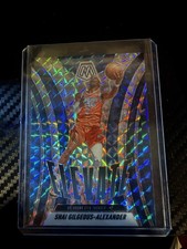 2024-25 Panini Mosaic- Shai Gilgeous Alexander Elevate Reactive Blue