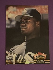 Topps 1992 Stadium Club Frank Thomas Members Choice #591 Chicago White Sox