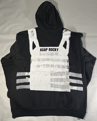 ASAP Rocky x AWGE Hoodie Size 2XL American Sabotage BV Rolling 