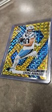 2025 Panini Mosaic Football Gold Prizm /10 Chuba Hubbard Panthers