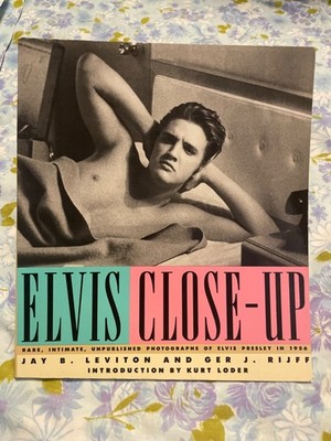 BOOK Elvis Presley Close Up JAY B LEVITON GER J RIJFF Rare intimate Photographs