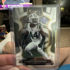 2025 Panini Select - Jamien Sherwood #77 Concourse New York Jets