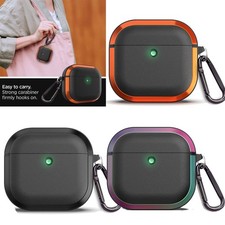 For Apple AirPods 4 4th Generation Shockproof Case Cover Protective w/ Keychain