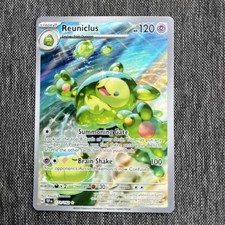 Pokémon TCG Reuniclus Card 171/162 Temporal Forces Illustration Rare