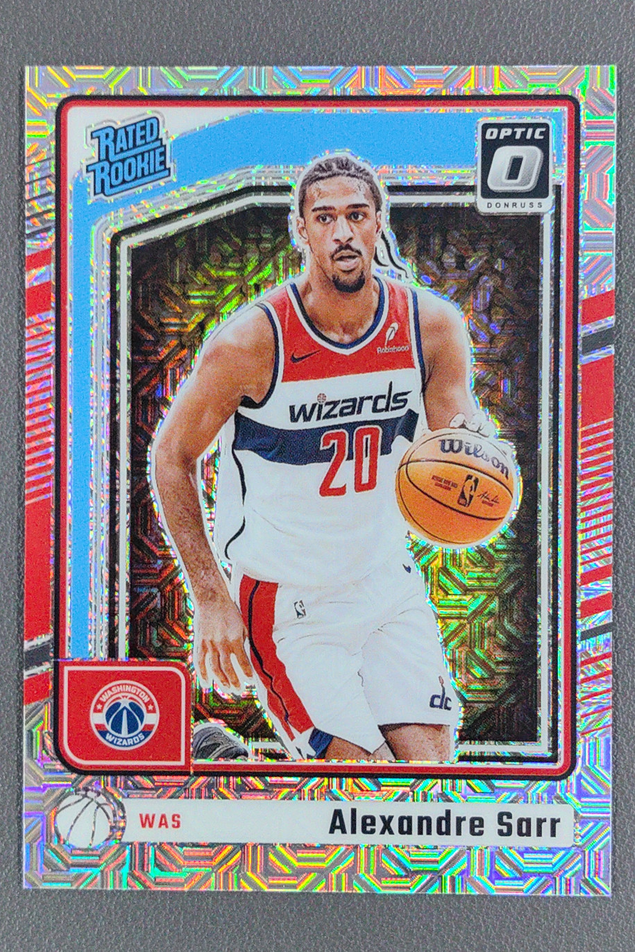 2024-25 Panini Donruss Optic Alexandre Sarr Rated Rookie Silver Choice RC #276