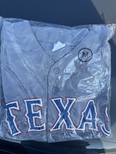 Texas Rangers Joc Pederson Gray Jersey SGA Size M Medium 9/9/25