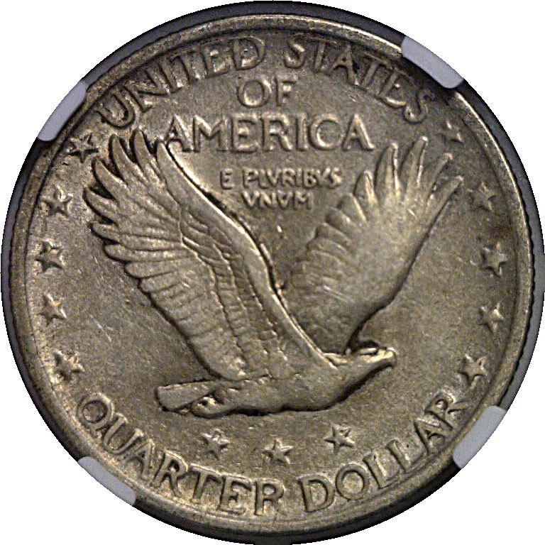 1921 Standing Liberty Quarter   NGC XF-40 - Image 3 of 3