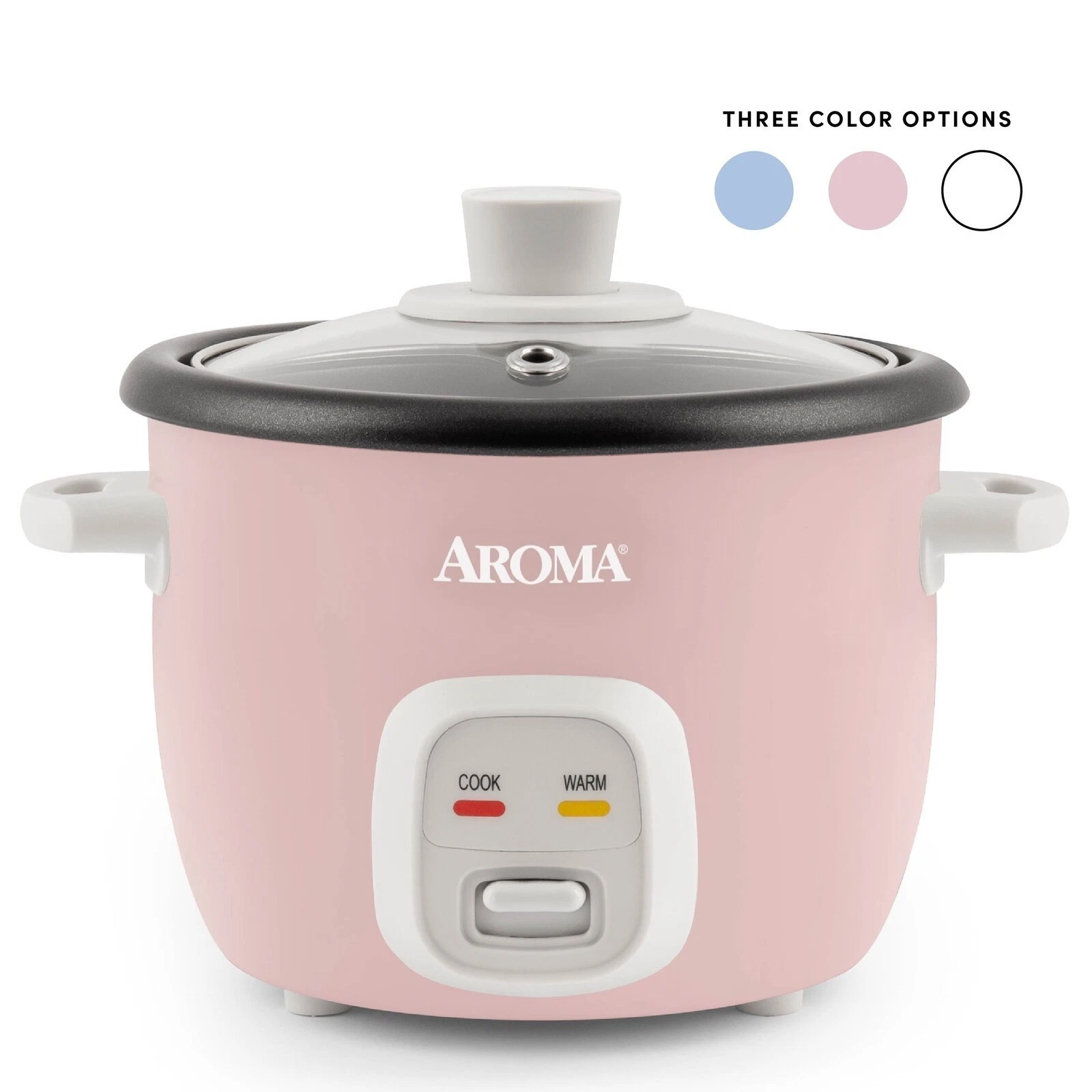 1Qt Rice & Grain Cooker One-touch Operation Automatic Warm Nonstick Inner Pot