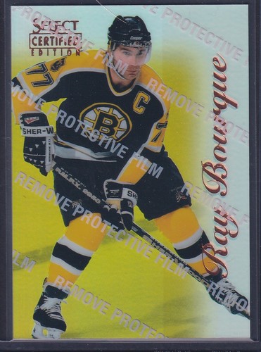 Ray Bourque [Mirror Gold] #5 1996 Select Certified card