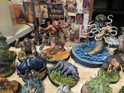 Dark Sun DND Complete Painted Miniature Set Tabletop Ready