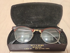 Vintage Artcraft 12K G.F. Cats Eye 20 mm Eyeglass Frames Original Case