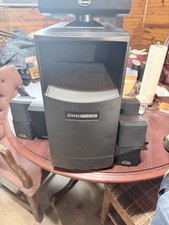OmniPhase Home Theater Speaker System Subwoofer Center & Satellite Speakers