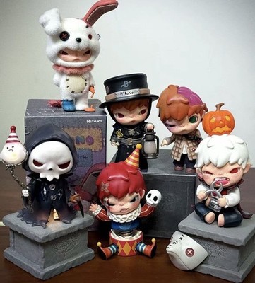 Hirono Monsters' Carnival Series Blind Box Figures Toy Confirmed Halloween Doll 