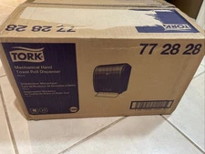 Tork 772828 Mechanical Hand Towel Roll Dispenser for H80 System - Black New