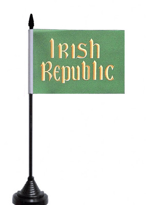 Irland Ostern aufgehende Tischflagge - Polyester