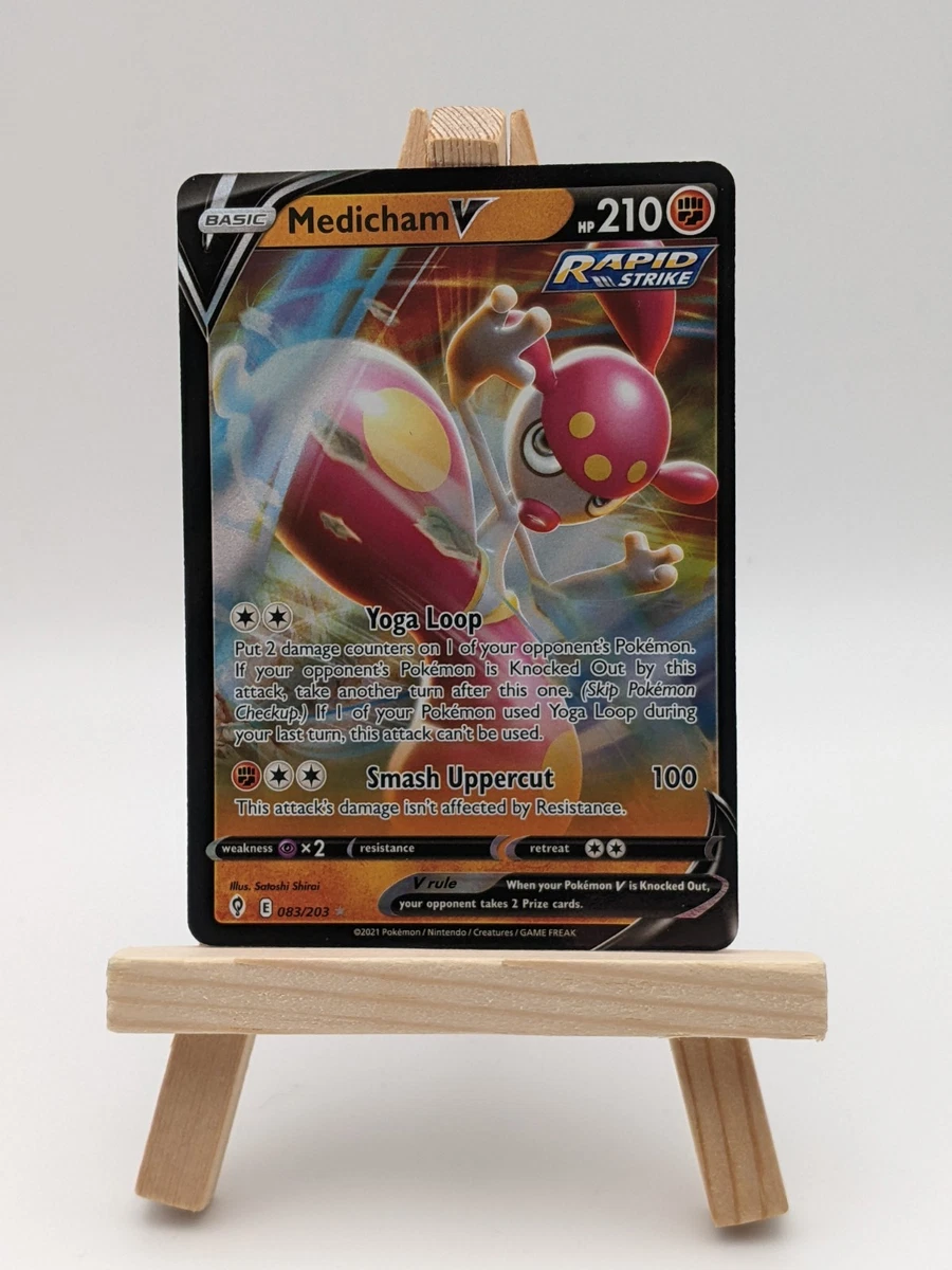 pokemon tcg classic card box Amazon.com: Pokemon - Medicham ex 161/142 - Stellar Crown main image 0