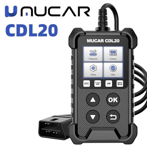 MUCAR CDL20 OBD2 Scanner Car OBD Diagnostic Fault Code Reader Tool Check Engine