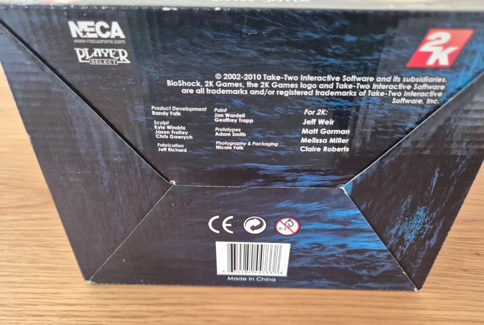 NECA - BIOSHOCK 2 SUJETOS OMEGA Y HERMANA PEQUEÑA "CONEJITO" MÁSCARA EMPALMADORA NUEVO Foto 3 de 4