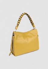 Borsa Treccia Grande in vera pelle Dollaro