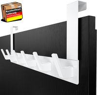 TüRgarderobe, Weisse TüRgarderobe Zum EinhäNgen, Universelle Hochwertige Kleider