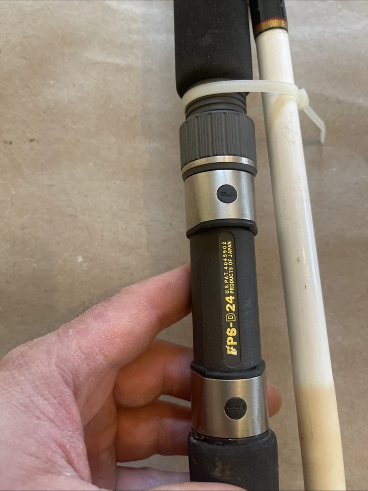 Vara de pesca Penn Slammer surf SLS 2810 MH 10’ vara ação média pesada 2-6 oz etiqueta - Imagem 4 de 4