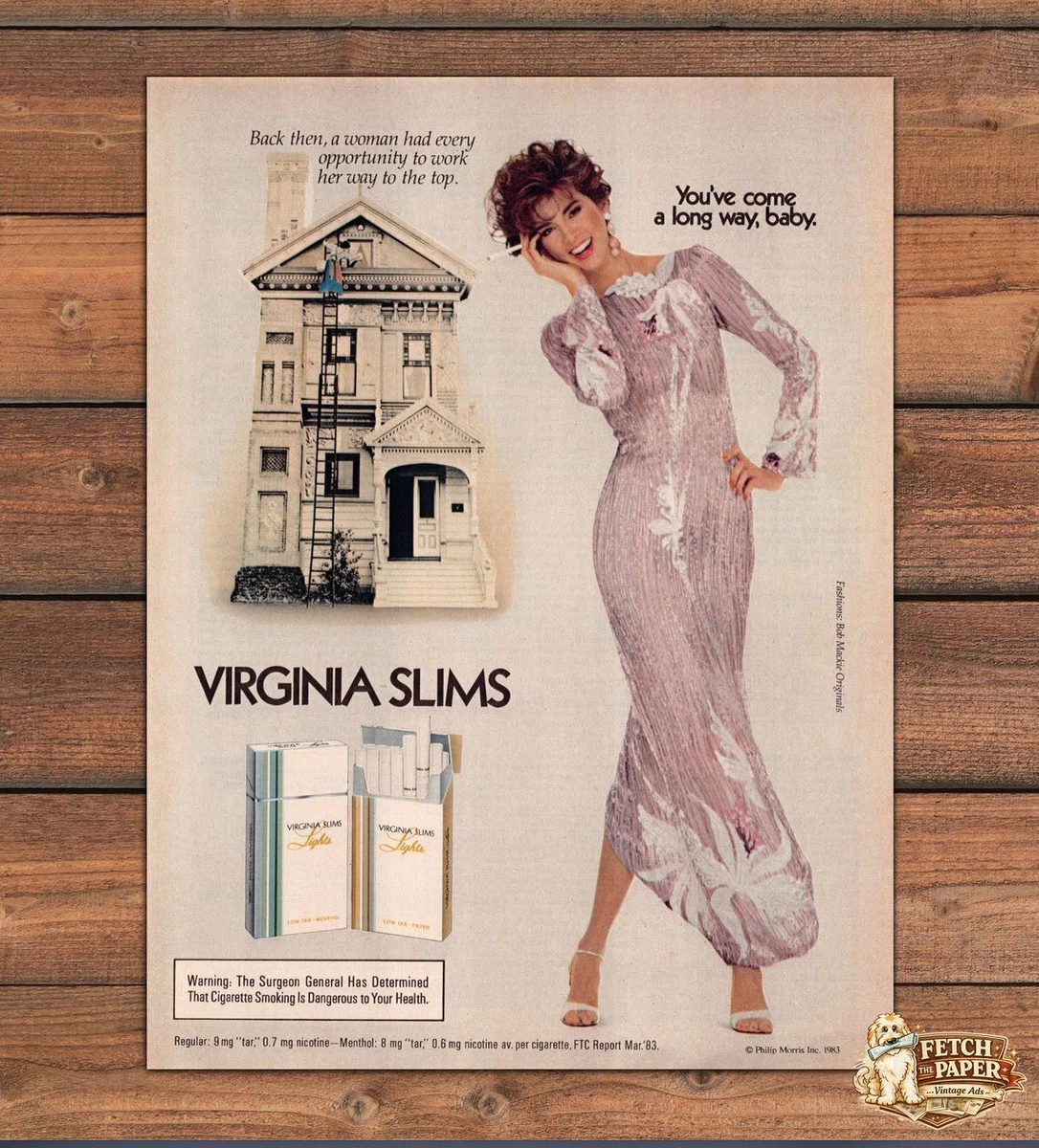Virginia slims バージニアスリム 白水着 自販機プラ ポスター virginia slims ad products for sale | eBay