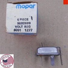 Mopar Instrument Voltage Regulator 3592899 Fits 62-89 Mopars Mopar Instrument Voltage Regulator 3592899 Fits 62-89 Mopars