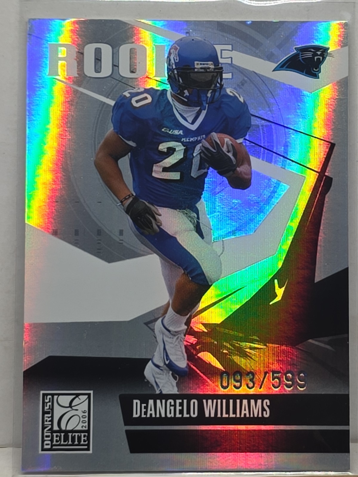 DeAngelo Williams Donruss Elite #133 Base