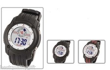 NEW-MONTRES CARLO SPORT DIGITAL  BLACK,SILVER,RED WATCH - 82005
