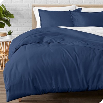 Bare Home Flannel Duvet Cover & Sham Set - 100% Cotton - Double Brushed