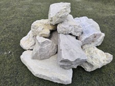 20 Kg Aquarium Dekoration Aquariumsteine Deko * Natursteine Quarzit hell *