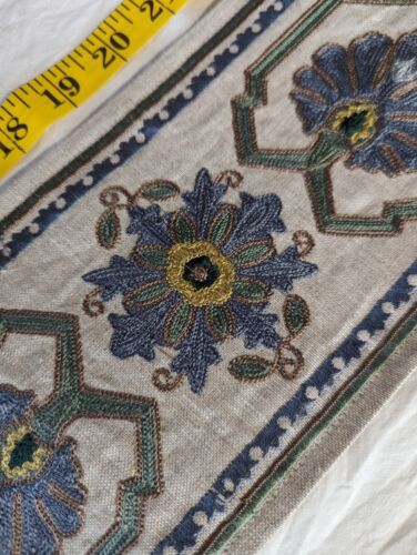 Colfax And Fowler Mirador Braid Blue Trim Lot